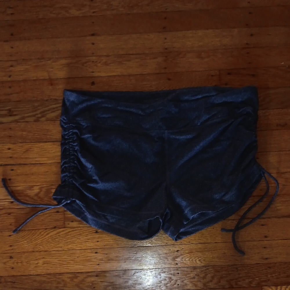 GAP Navy Blue Velvet Drawstring Women’s Shorts
